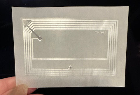 NFC Chip (48mm x 78mm - v2 encoded)